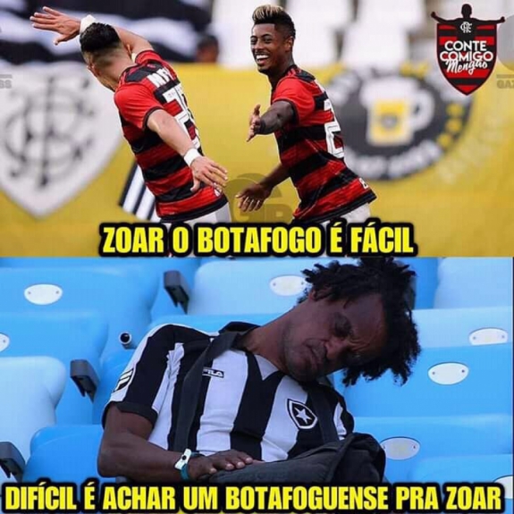 Os melhores memes de Botafogo 1 x 2 Flamengo