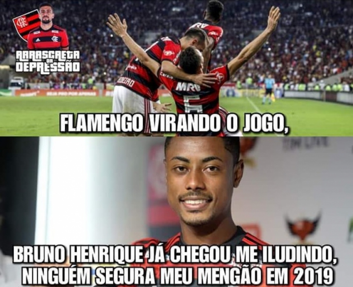 Os melhores memes de Botafogo 1 x 2 Flamengo