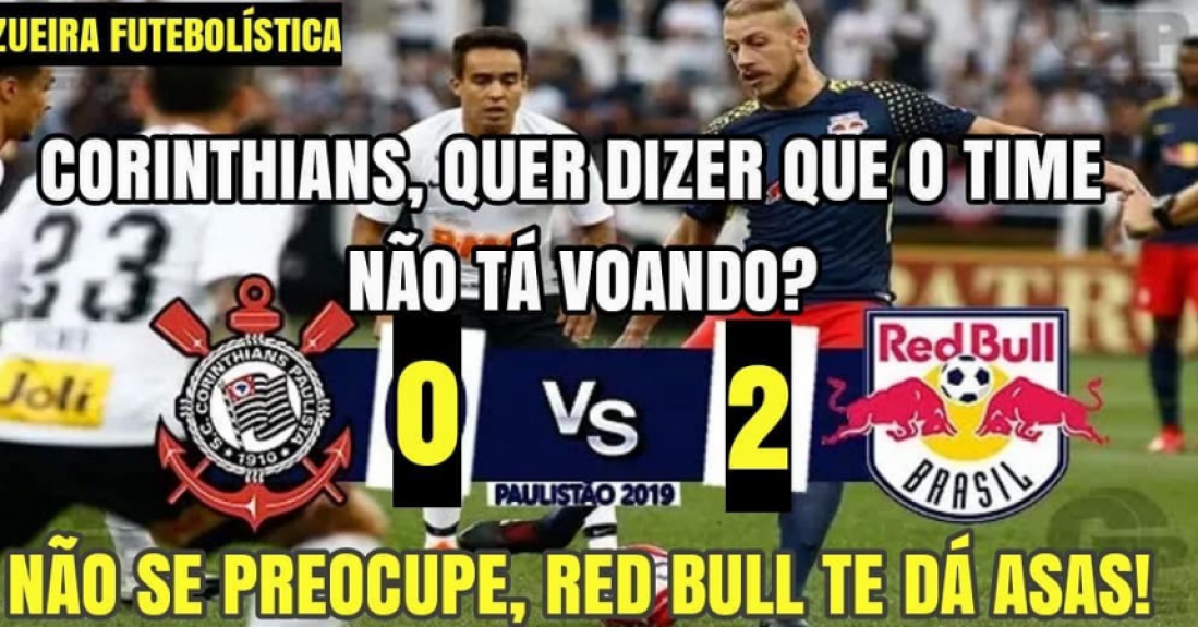 Os melhores memes da derrota do Corinthians para o Red Bull Brasil