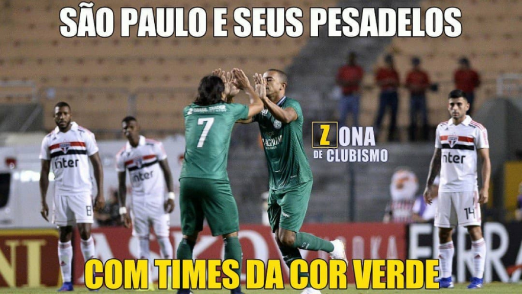 Os melhores memes de São Paulo 0 x 1 Guarani