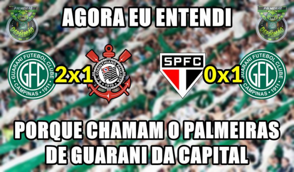 Os melhores memes de São Paulo 0 x 1 Guarani
