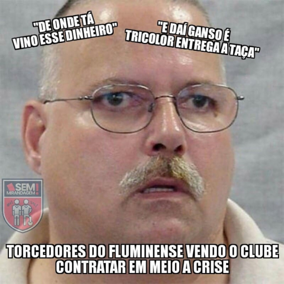 Torcedores do Fluminense comemoram acerto com PH Ganso