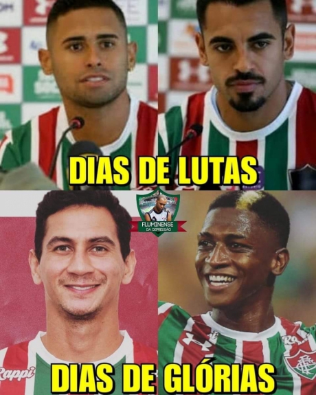 Torcedores do Fluminense comemoram acerto com PH Ganso