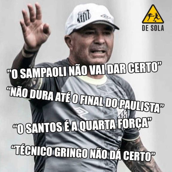 Os memes dos santistas após a vitória sobre o Bragantino