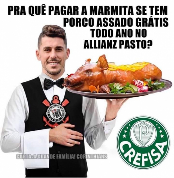 Os melhores memes de Palmeiras 0 x 1 Corinthians
