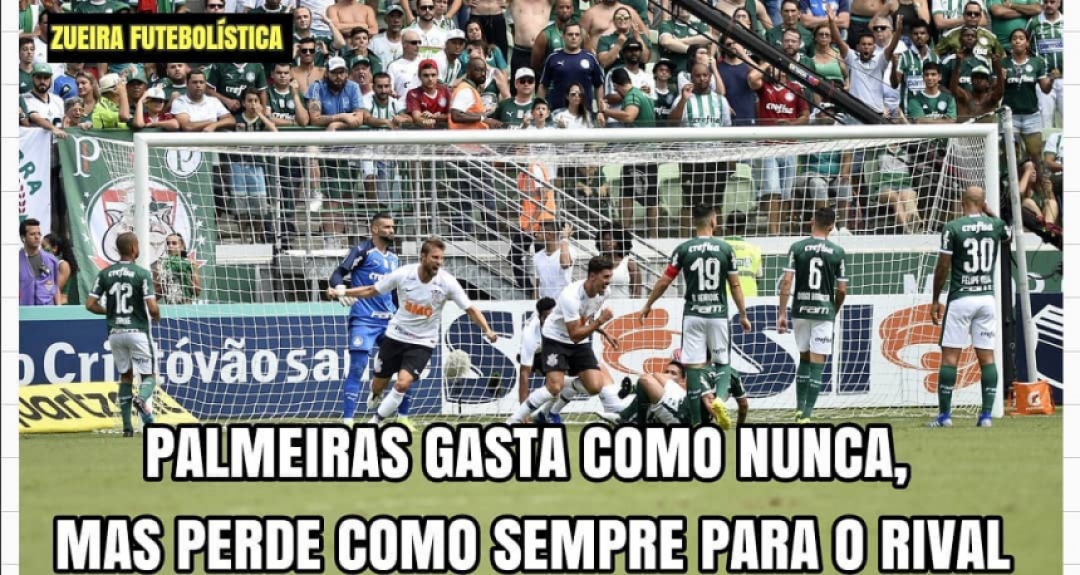 Os melhores memes de Palmeiras 0 x 1 Corinthians