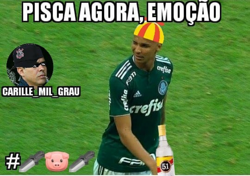 Os melhores memes de Palmeiras 0 x 1 Corinthians