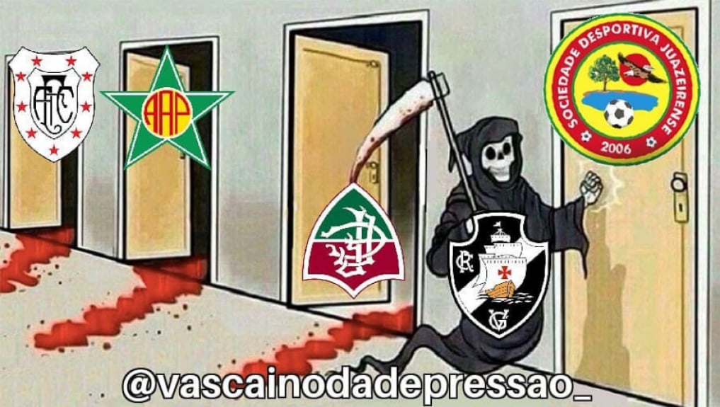 Os melhores memes da vitória do Vasco sobre o Fluminense