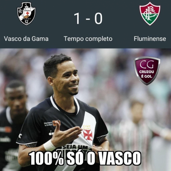 Os melhores memes da vitória do Vasco sobre o Fluminense