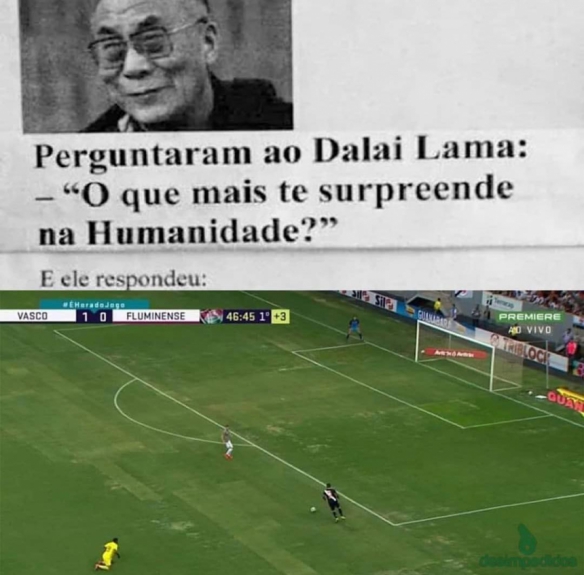 Memes ironizam gol perdido por Ribamar no clássico entre Vasco e Fluminense
