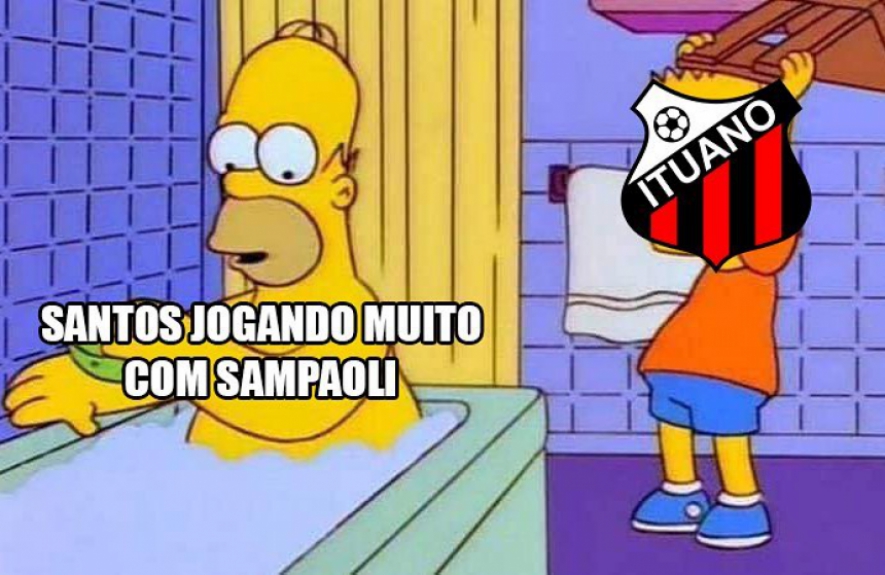 Os melhores memes da goleada do Ituano sobre o Santos