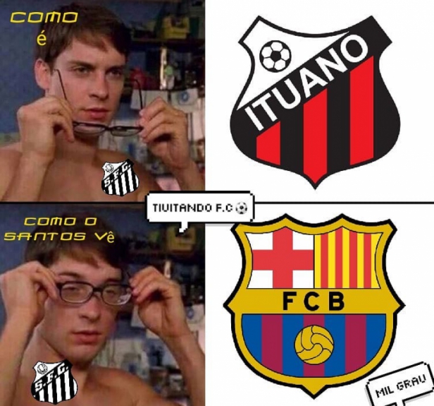Os melhores memes da goleada do Ituano sobre o Santos