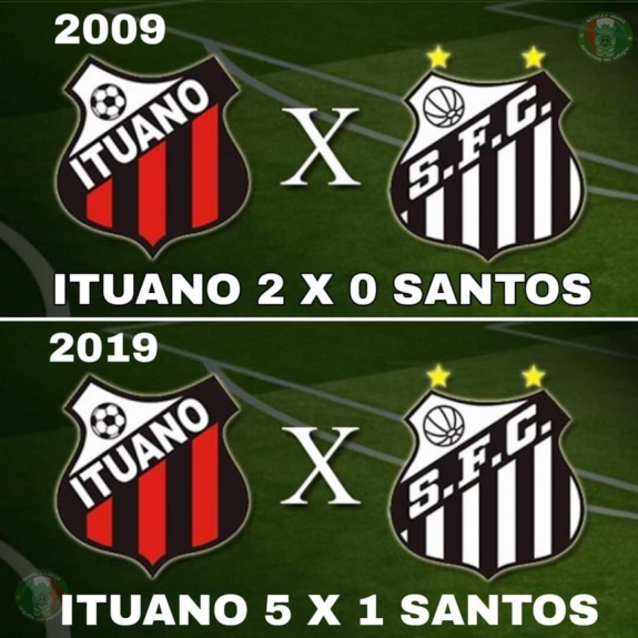 Os melhores memes da goleada do Ituano sobre o Santos