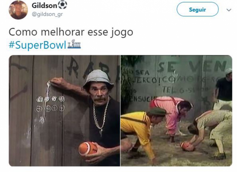 Os memes do Super Bowl LIII