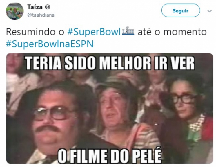 Os memes do Super Bowl LIII