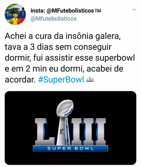 Os memes do Super Bowl LIII