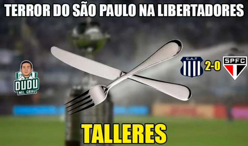 Rivais não perdoaram derrota do São Paulo para o Talleres