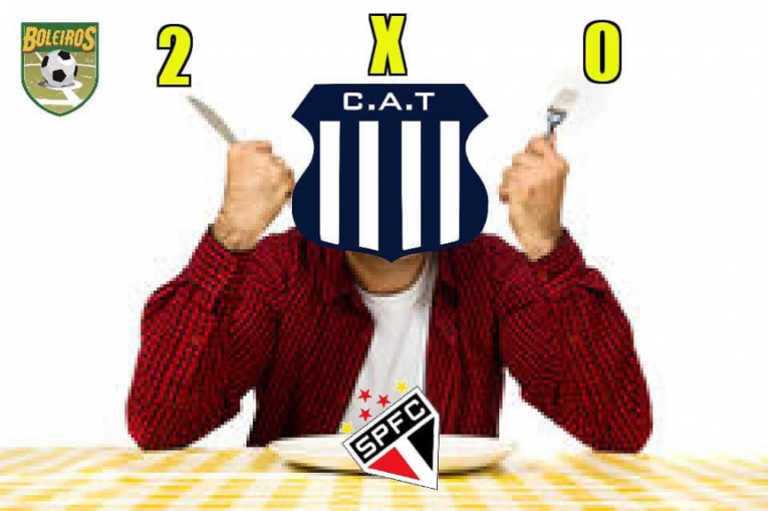 Rivais não perdoaram derrota do São Paulo para o Talleres