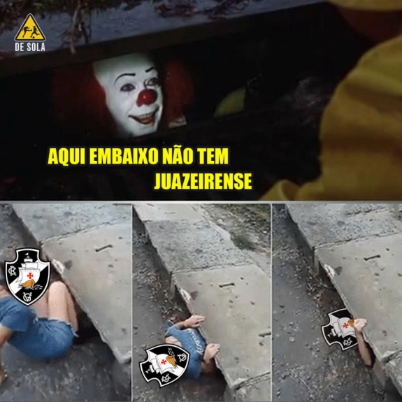 Os melhores memes de Juazeirense 2 x 2 Vasco