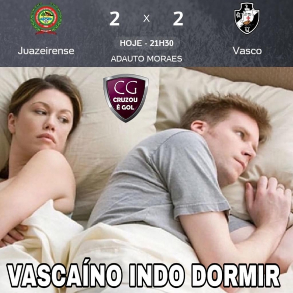 Os melhores memes de Juazeirense 2 x 2 Vasco