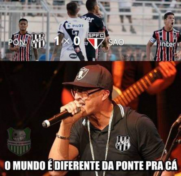 Memes: Ponte Preta 1 x 0 São Paulo