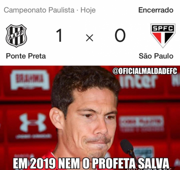 Memes: Ponte Preta 1 x 0 São Paulo