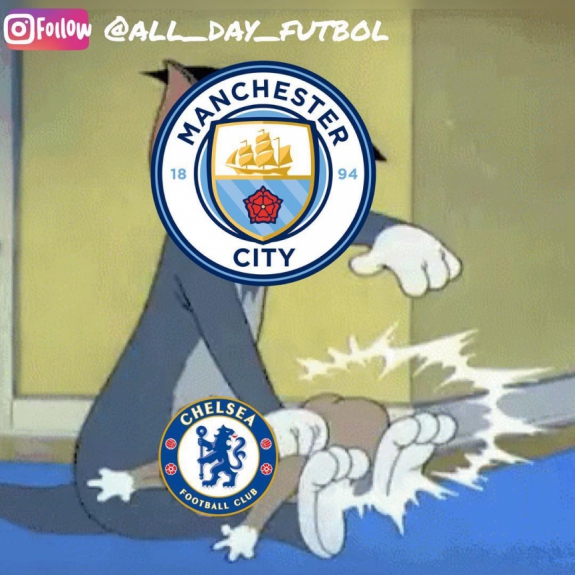 Os melhores memes de Manchester City 6 x 0 Chelsea