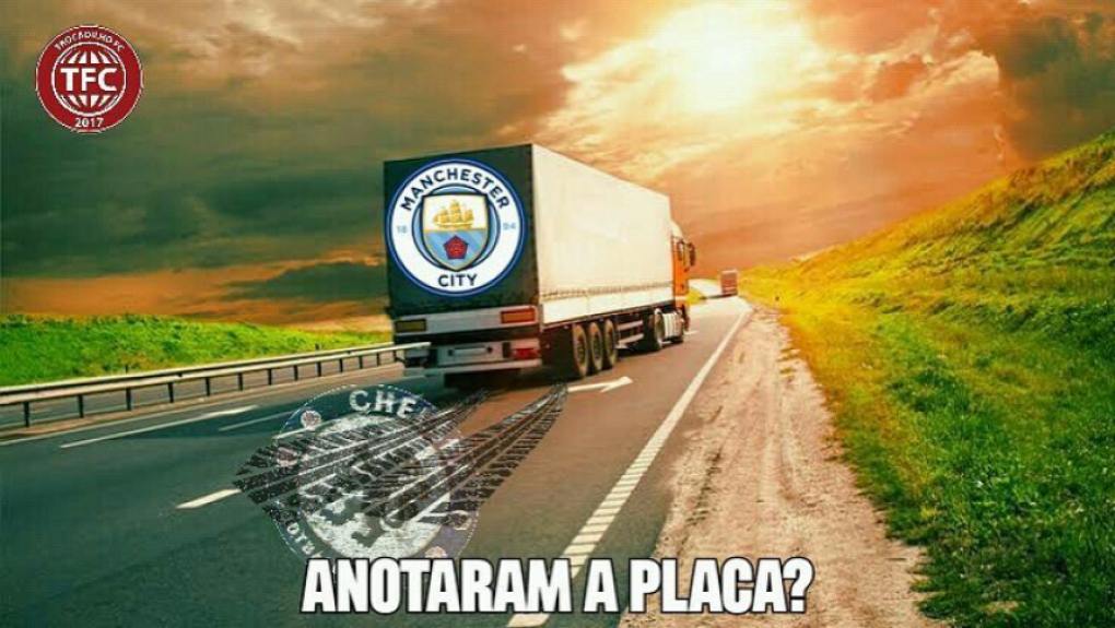 Os melhores memes de Manchester City 6 x 0 Chelsea