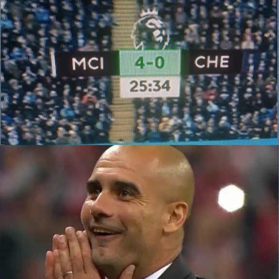 Os melhores memes de Manchester City 6 x 0 Chelsea