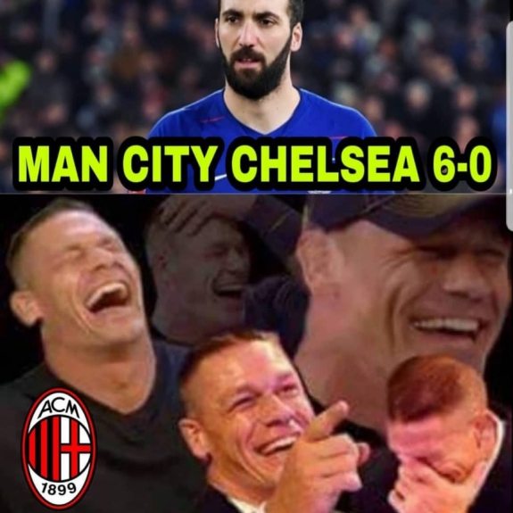 Os melhores memes de Manchester City 6 x 0 Chelsea
