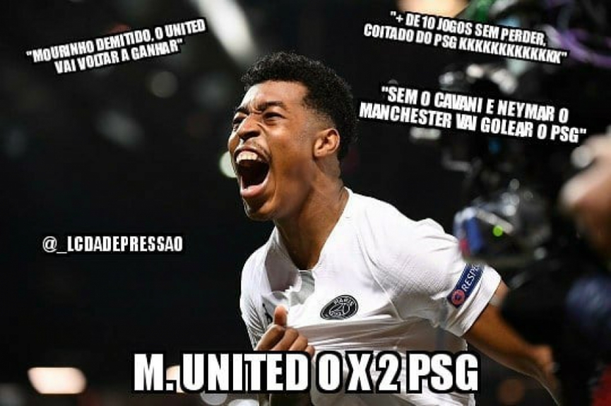 Liga dos Campeões: os memes de Manchester United 0 x 2 PSG