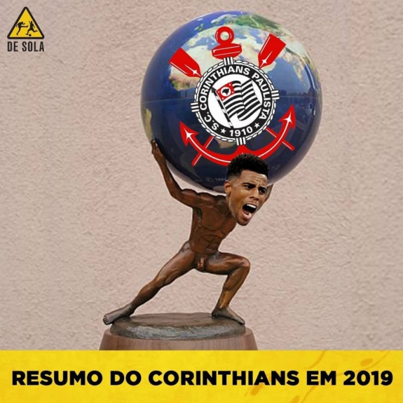 Fiel faz memes enaltecendo Gustagol após partida contra o Racing