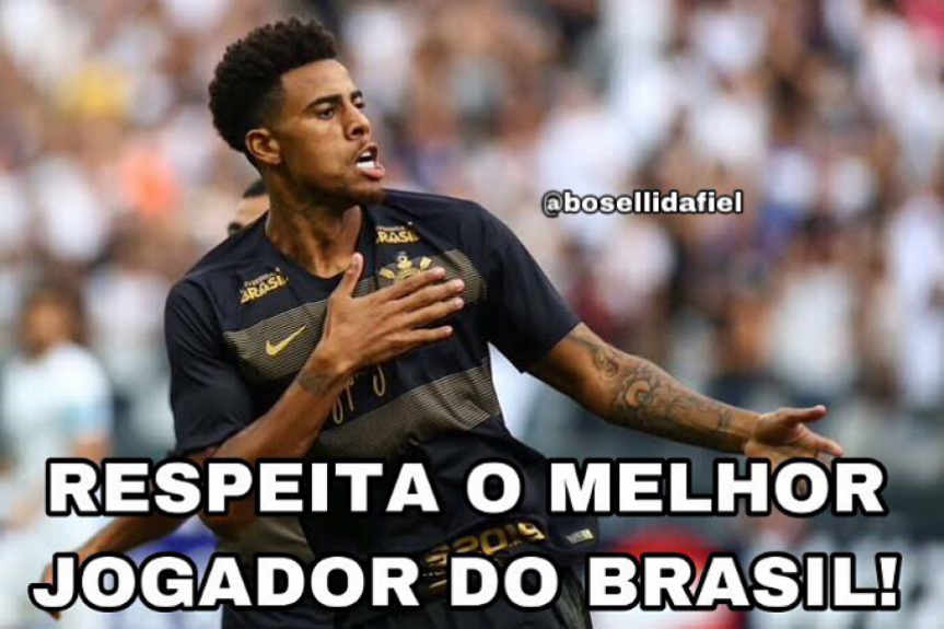 Fiel faz memes enaltecendo Gustagol após partida contra o Racing