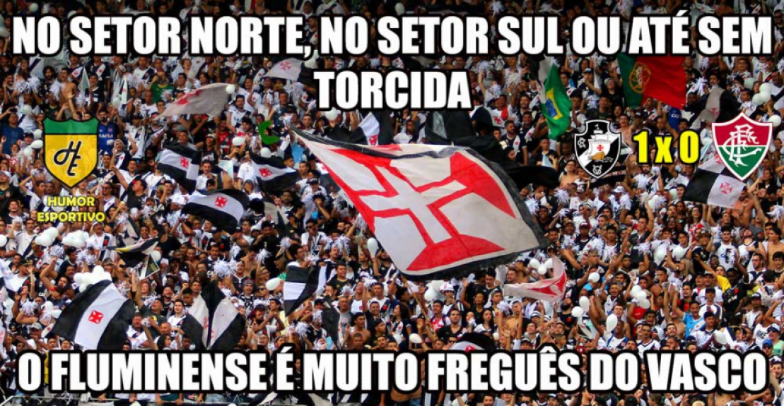 Os memes do título da Taça Guanabara do Vasco sobre o Fluminense