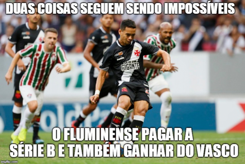Os memes do título da Taça Guanabara do Vasco sobre o Fluminense