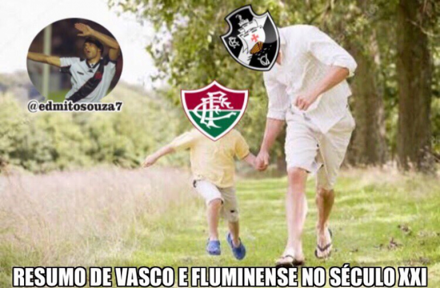 Os memes do título da Taça Guanabara do Vasco sobre o Fluminense