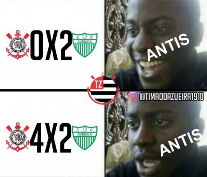 Os melhores memes da vitória do Corinthians sobre o Avenida