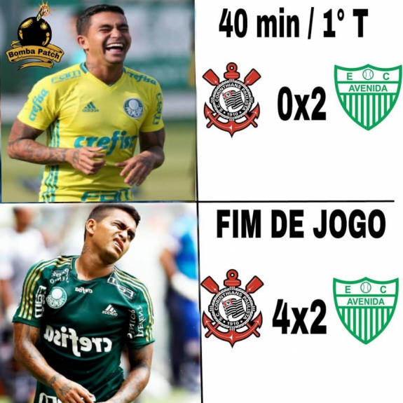 Os melhores memes da vitória do Corinthians sobre o Avenida