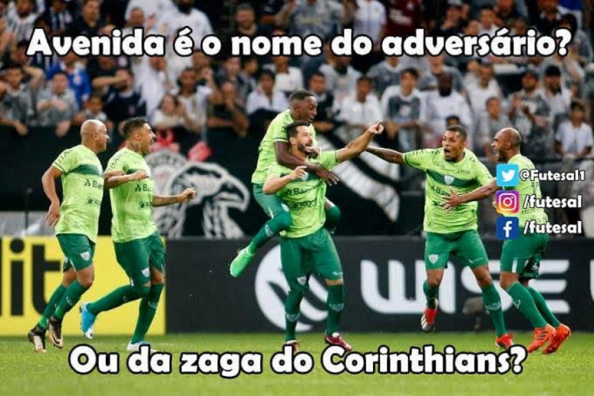 Os melhores memes da vitória do Corinthians sobre o Avenida
