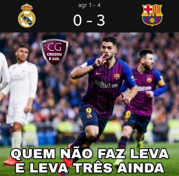 Copa do Rei: os memes de Real Madrid 0 x 3 Barcelona