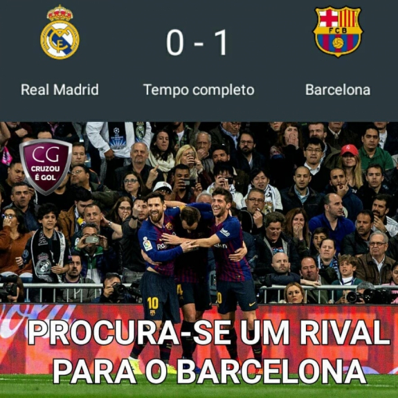 Os melhores memes da vitória do Barcelona sobre o Real Madrid