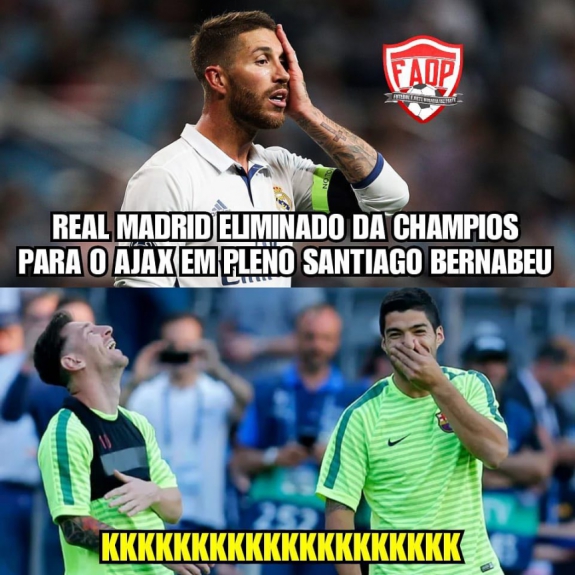 Champions League: Real Madrid é zoado após eliminação