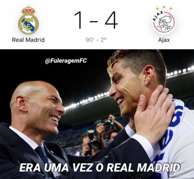 Champions League: Real Madrid é zoado após eliminação