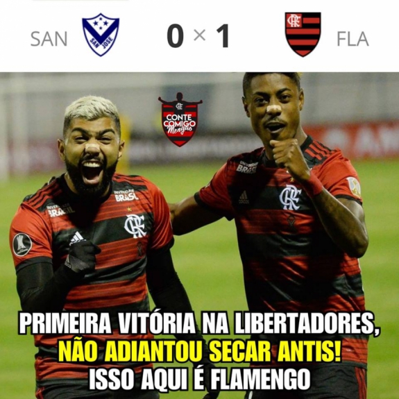 Os melhores memes da vitÃ³ria do Flamengo na estreia da Libertadores