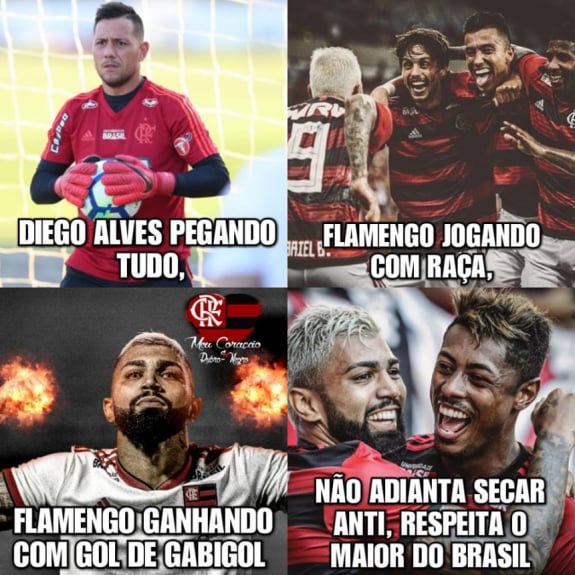 Os melhores memes da vitÃ³ria do Flamengo na estreia da Libertadores