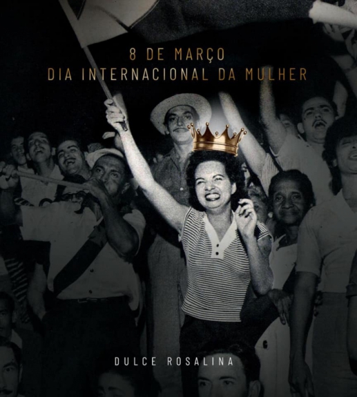 O Vasco homenageou Dulce Rosalina, torcedora símbolo do clube, que foi a primeira mulher a ser presidente de uma torcida organizada