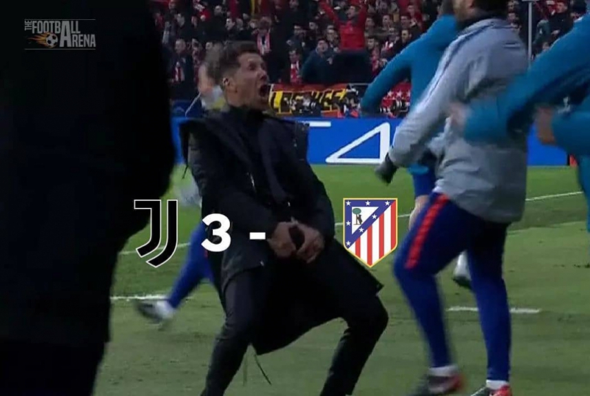 Champions League: os memes de Juventus 3 x 0 Atlético de Madrid