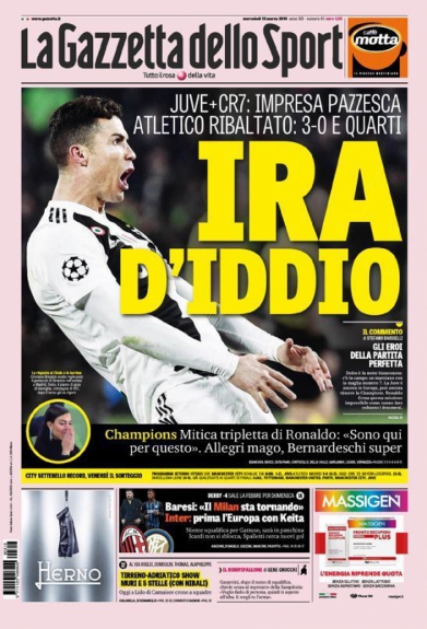 Capa Gazzeta