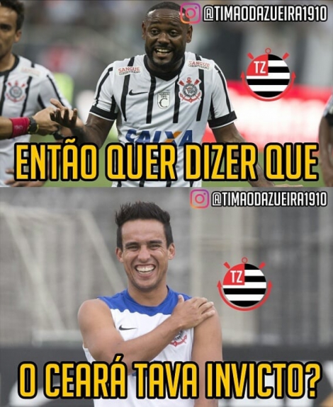 Os melhores memes de Ceará 1 x 3 Corinthians
