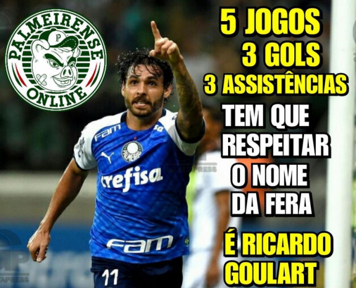Torcedores do Palmeiras mostram empolgação após início na Libertadores